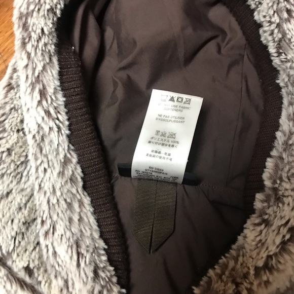 Patagonia" Fleece Conejo .Vest Brown.L Good Condition - Picture 12 of 12